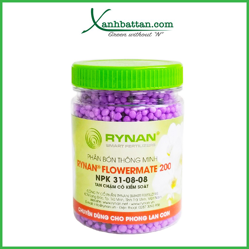 Phân Bón Tan Chậm Cho Lan Rynan Flowermate 200 Dạng Thông Minh