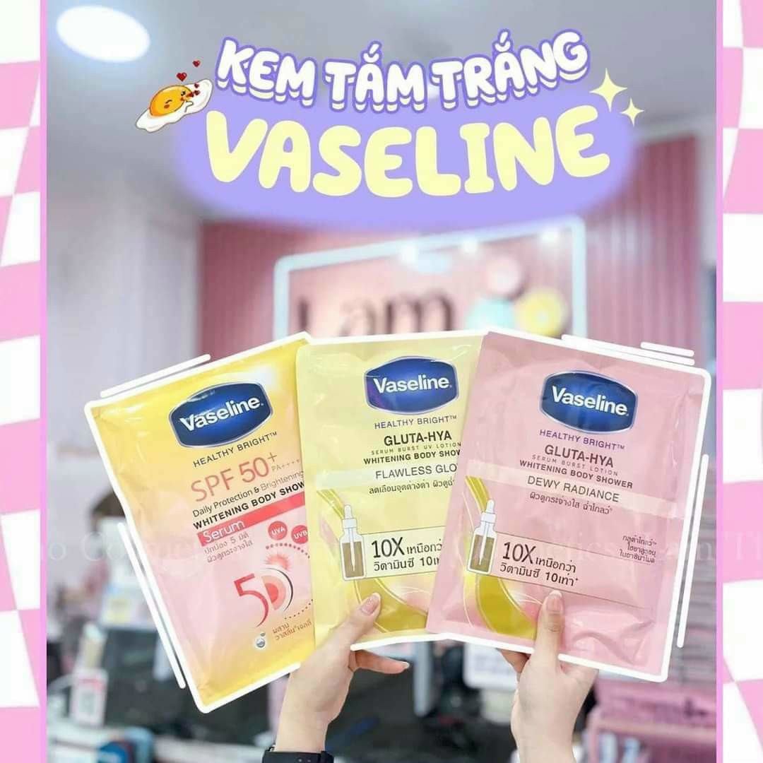 Kem tắm trắng Vaseline chuẩn Thái Lan