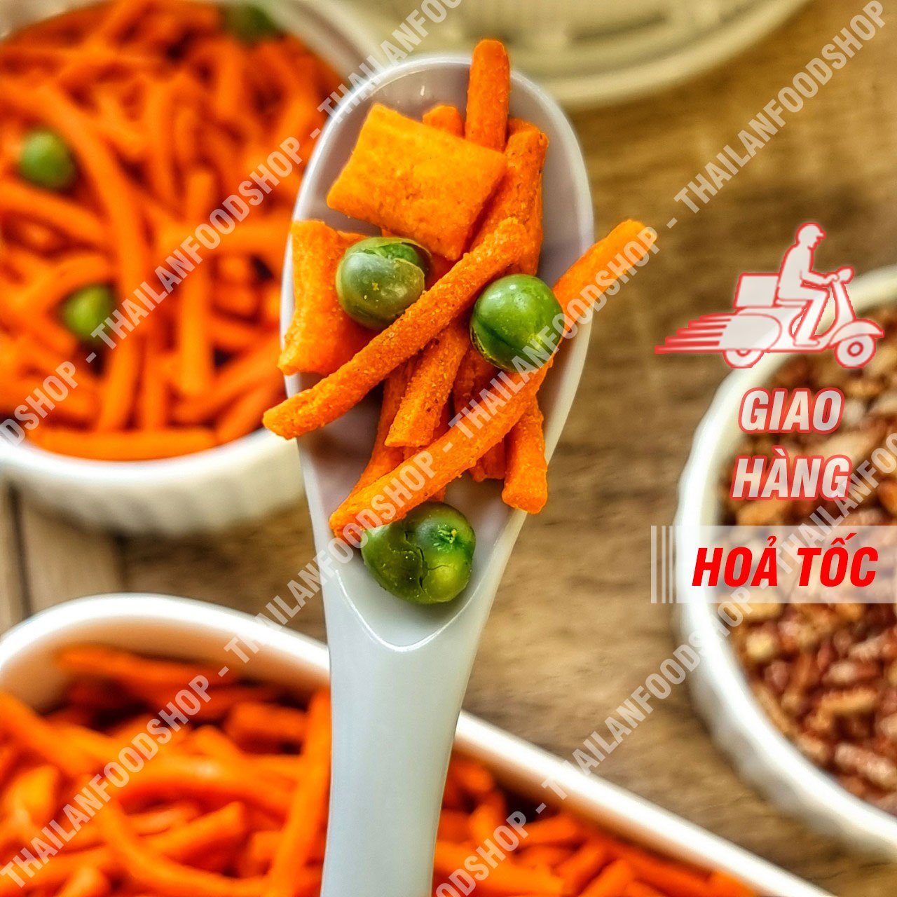 Bim Bim Que Đậu Hà Lan - Túi 1kg