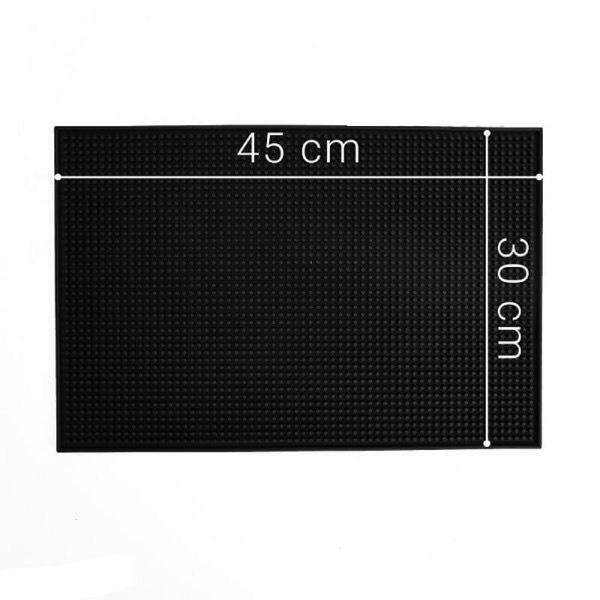 Thảm bar cao su, thảm pha chế 45 x 30 cm