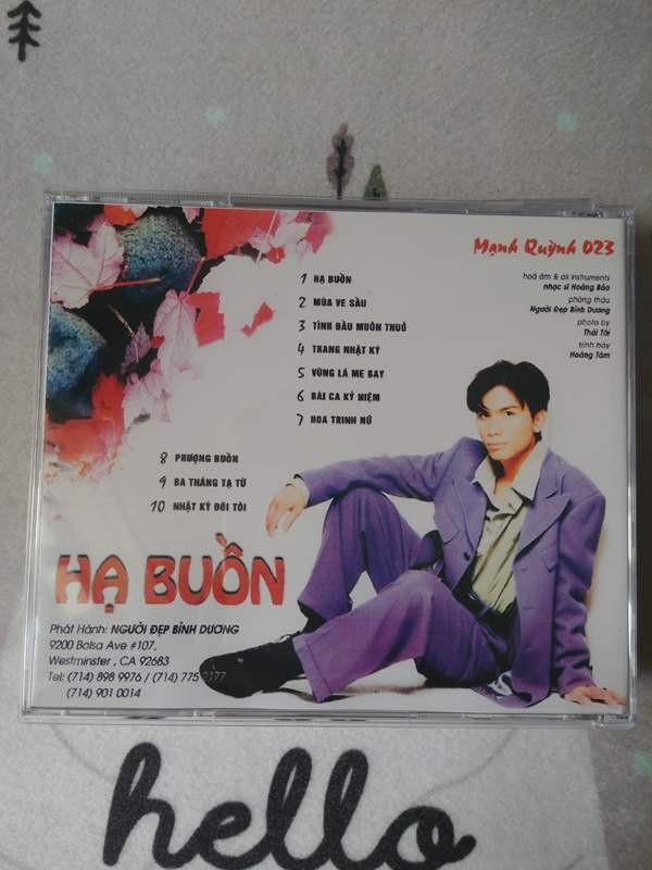 [HCM]Combo 3 CD Mạnh Quỳnh