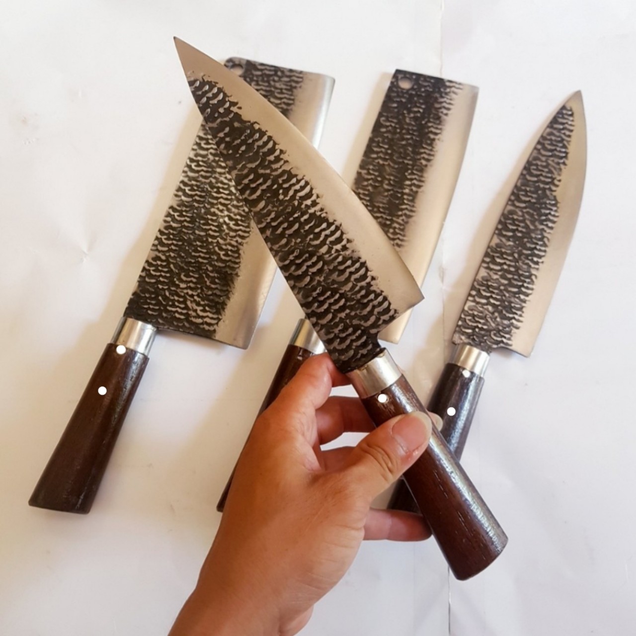 [DAO PHÚC SEN]Combo Bộ 4 món dao nhíp xe nhà bếp ( ảnh thật 100%)