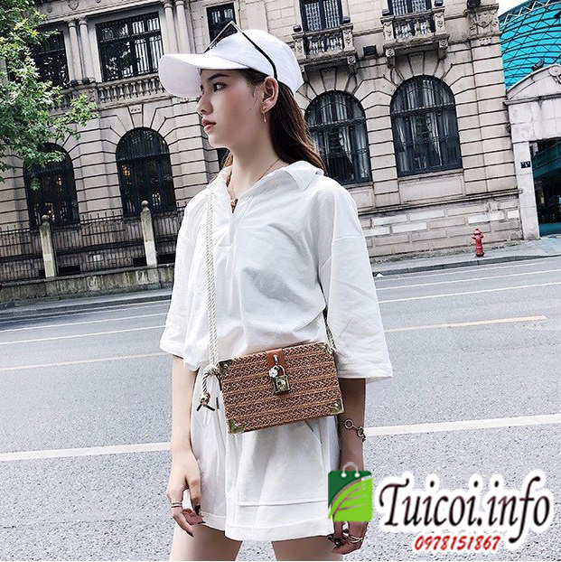 [Giá gốc tại xưởng] túi cói hình chữ nhật