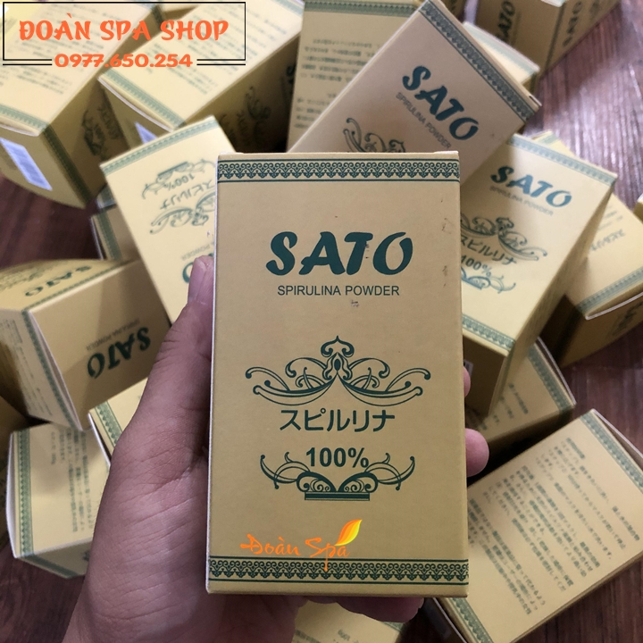 Bột tảo xoắn Sato 100gr