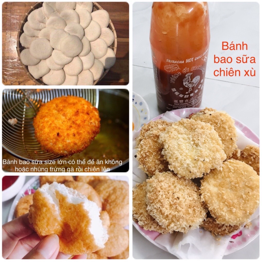 Xâu Bánh bao trắng lớn (1 xâu gồm 25 cái bánh lớn)