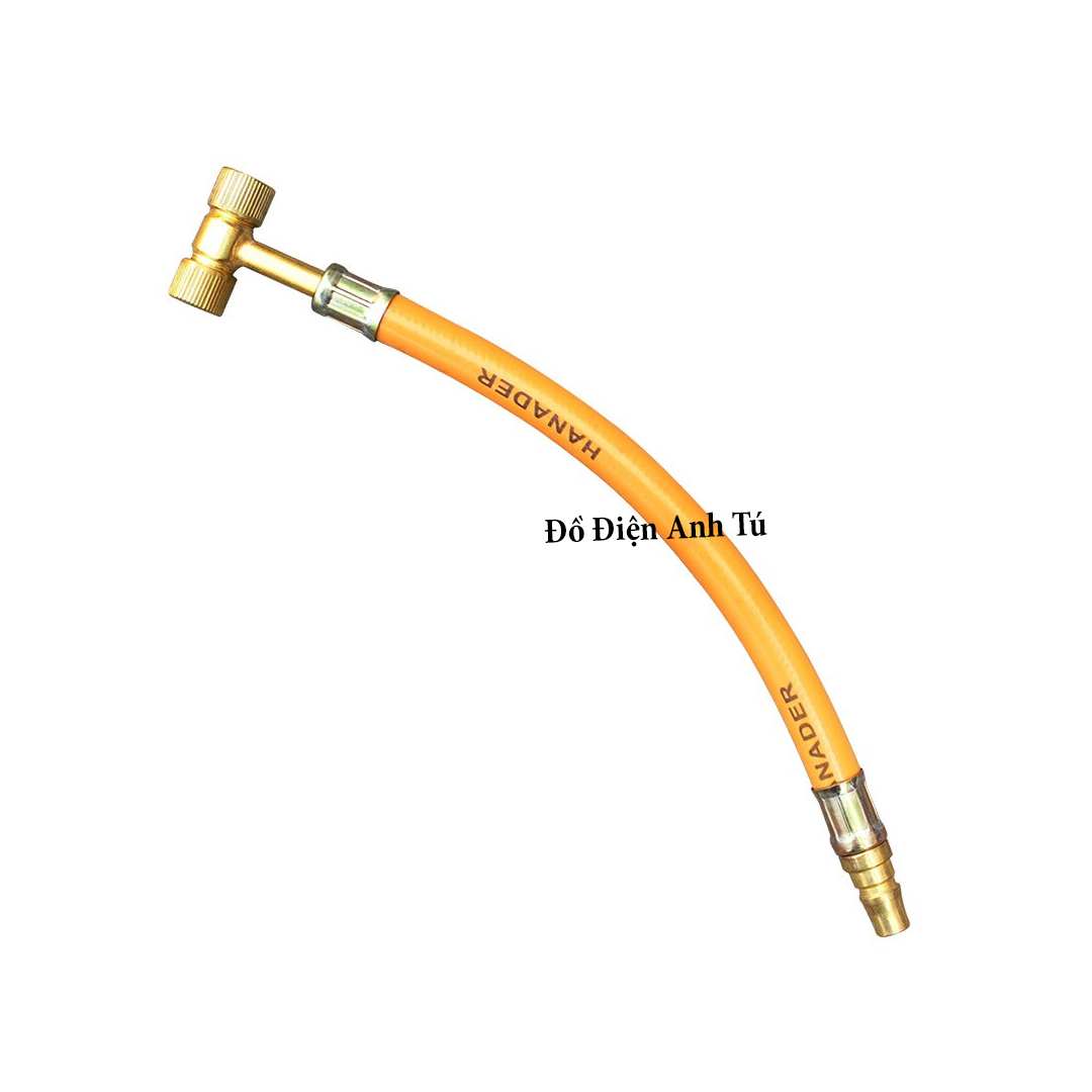 Vòi bơm lốp xe 2 đầu búa ( Dài 29cm )