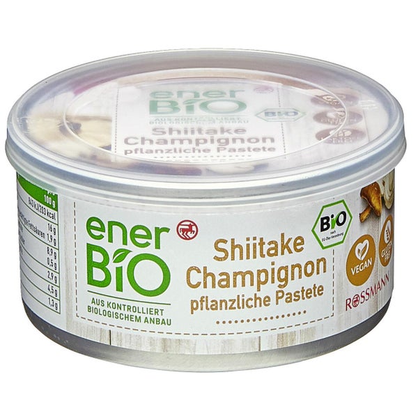 Ener Bio Vegetable pate Shiitake mushroom 125g
