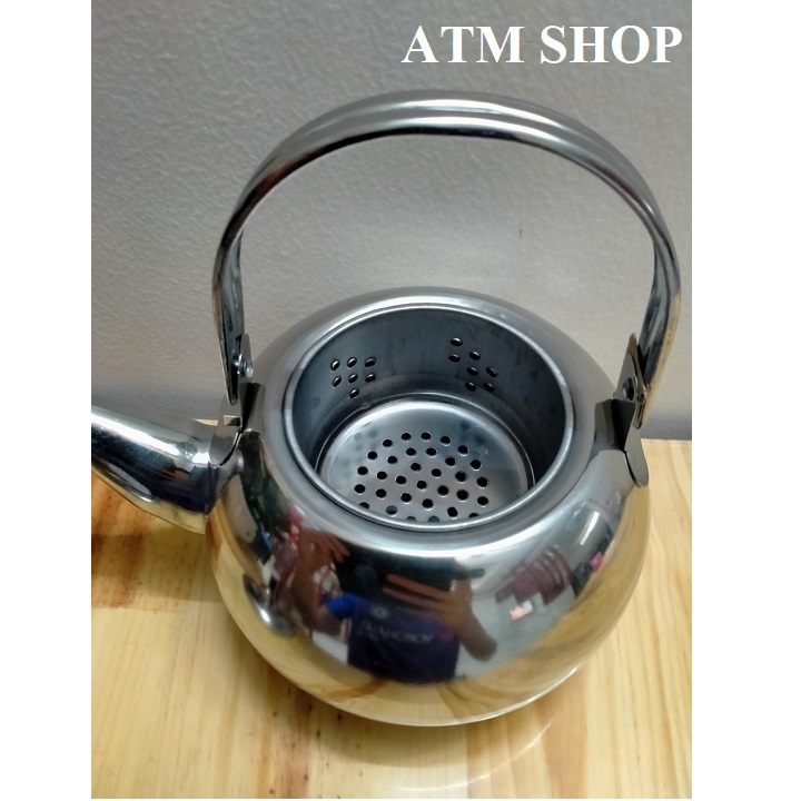 ẤM PHA TRÀ INOX CÓ LÕI LỌC - ẤM PHA TRÀ ĐẸP