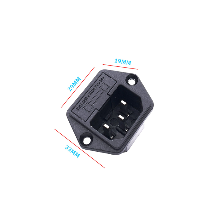 Jack Cắm Âm 3 Chân 220VAC-10A