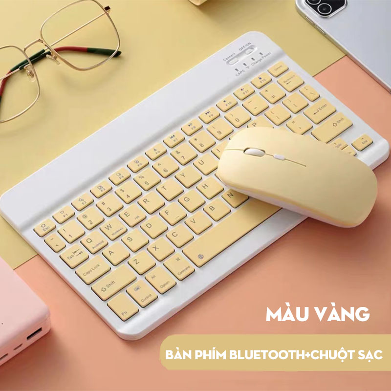 Bluetooth keyboard mouse 10 inch big keyboard wireless Bluetooth keyboard/wireless Bluetooth mouse, suitable for cellphone and tablet etc