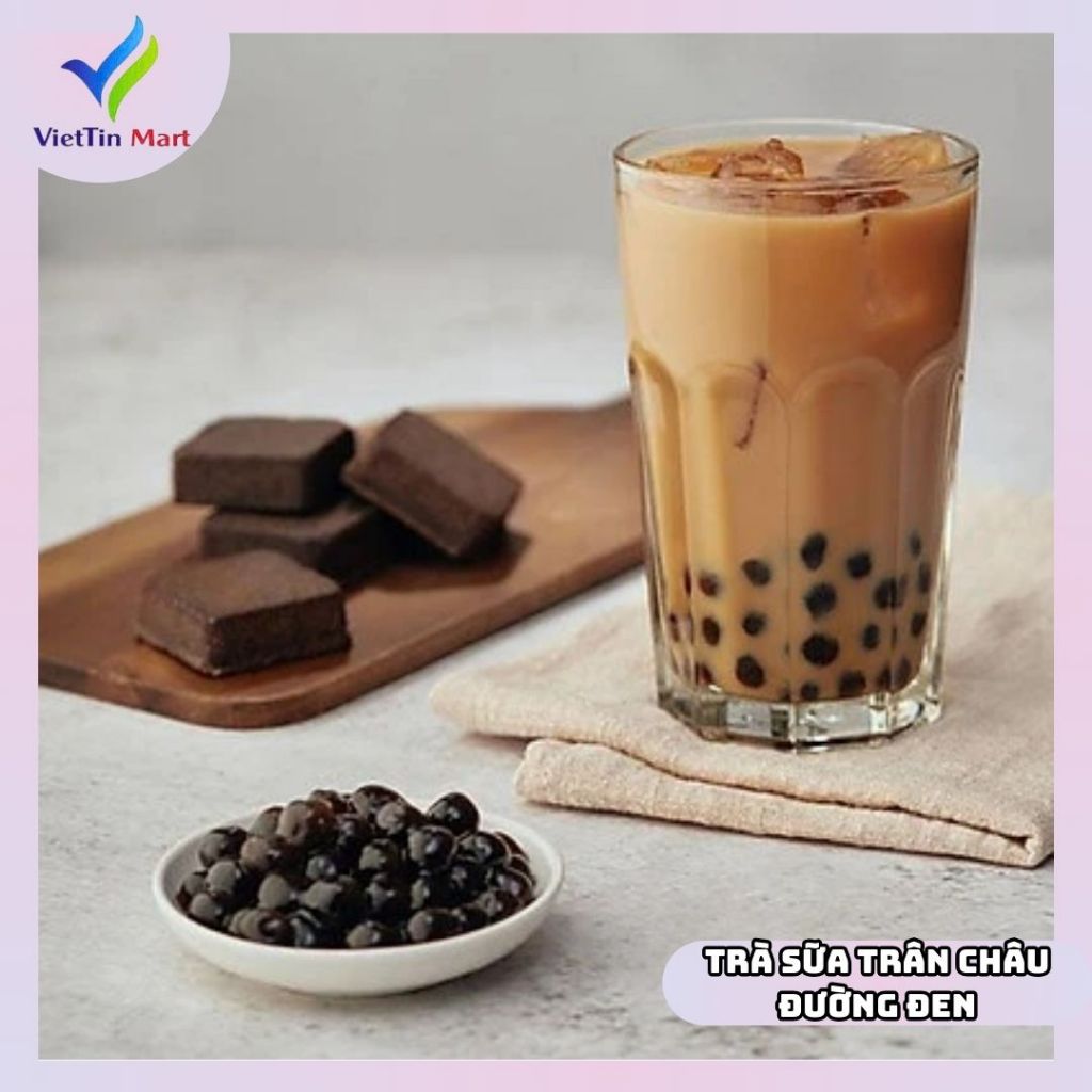 Set Nấu Trà Sữa Trân Châu Đường Đen 400g