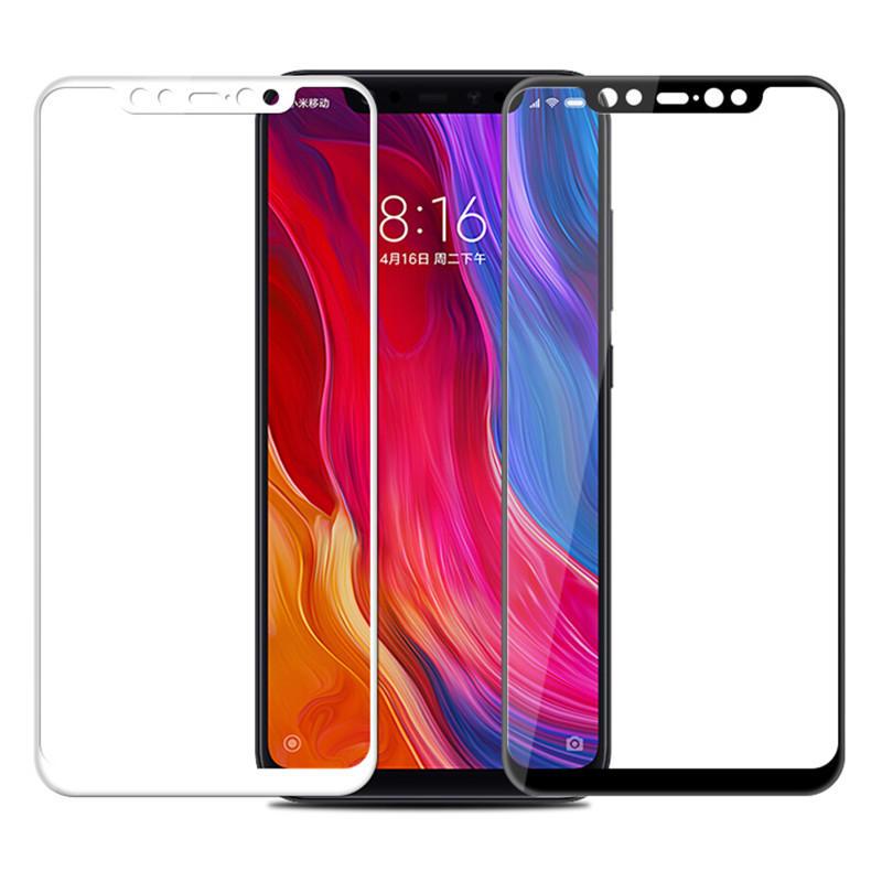 Cường lực full màn cho Xiaomi Mi 8 / Mi 8 Pro (Đen)