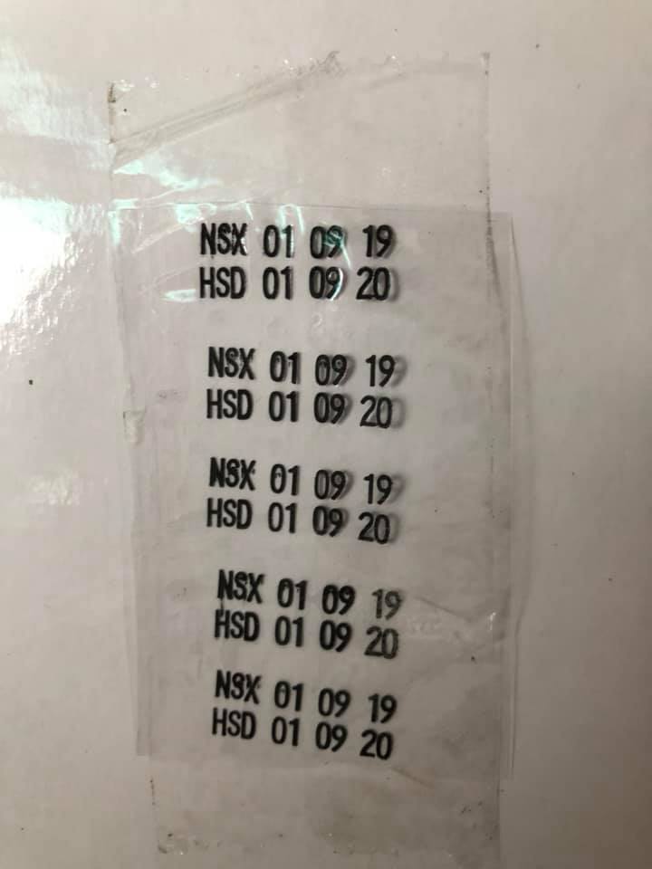 Combo 5 Cuộn Mực Máy In Date Dập Tay