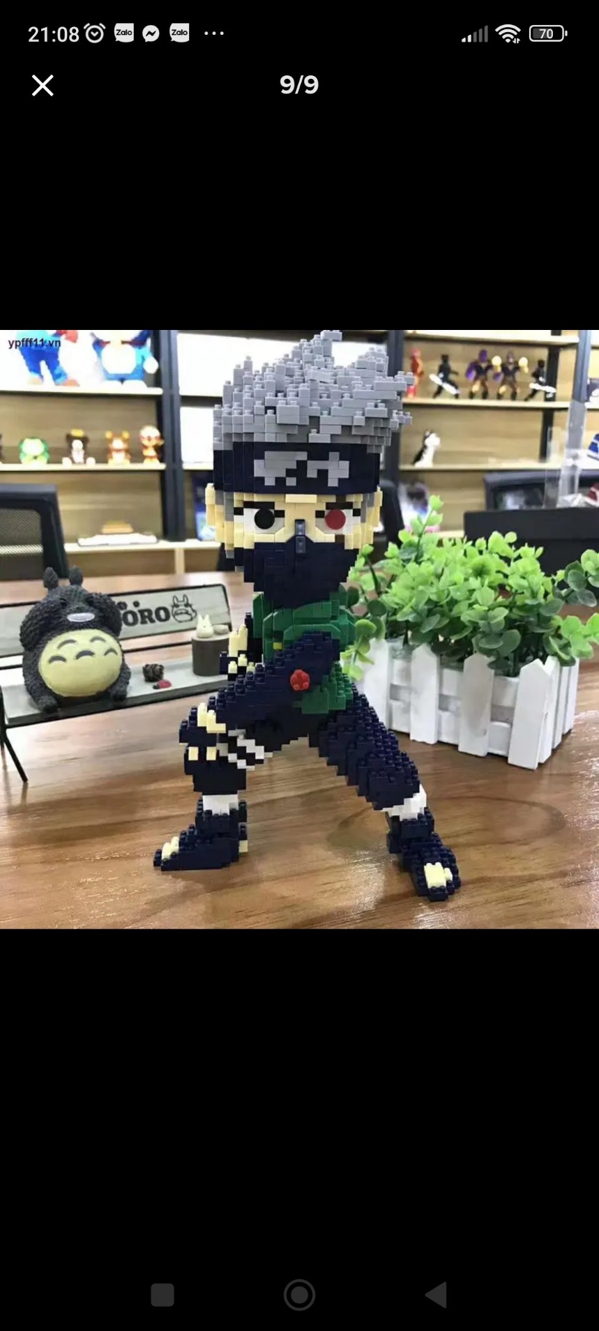 Mô hình lắp ráp Lego Manga Naruto và Kakashi [TẶNG KÈM BÚA GÕ LEGO]