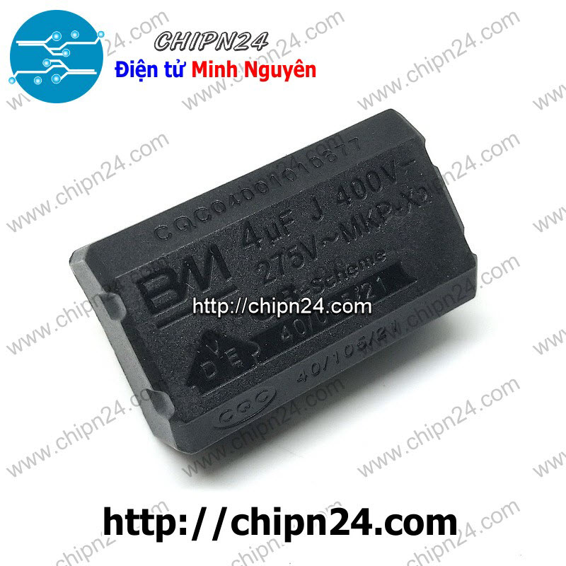 Tụ bếp từ nằm 4uf 400v