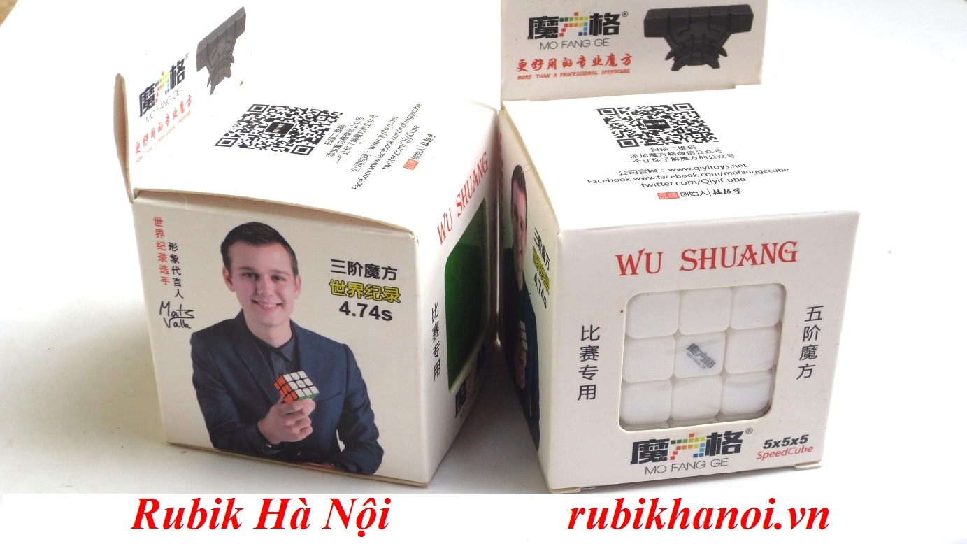 Rubik 5x5 Moyu Weichuang GTS White Cao Cấp