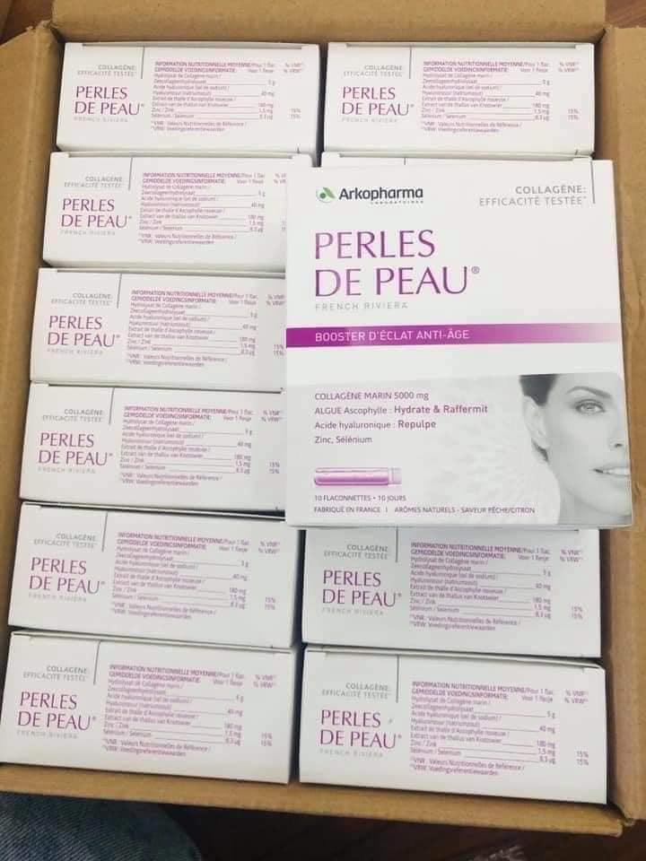 Collagen tươi Arkopharma Perles De Peau Radiance