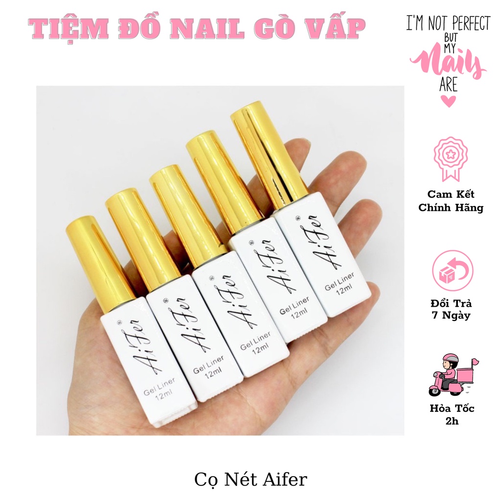 Cọ Nét Aifer Chính Hãng - Cọ Nét Gel Vẽ Móng