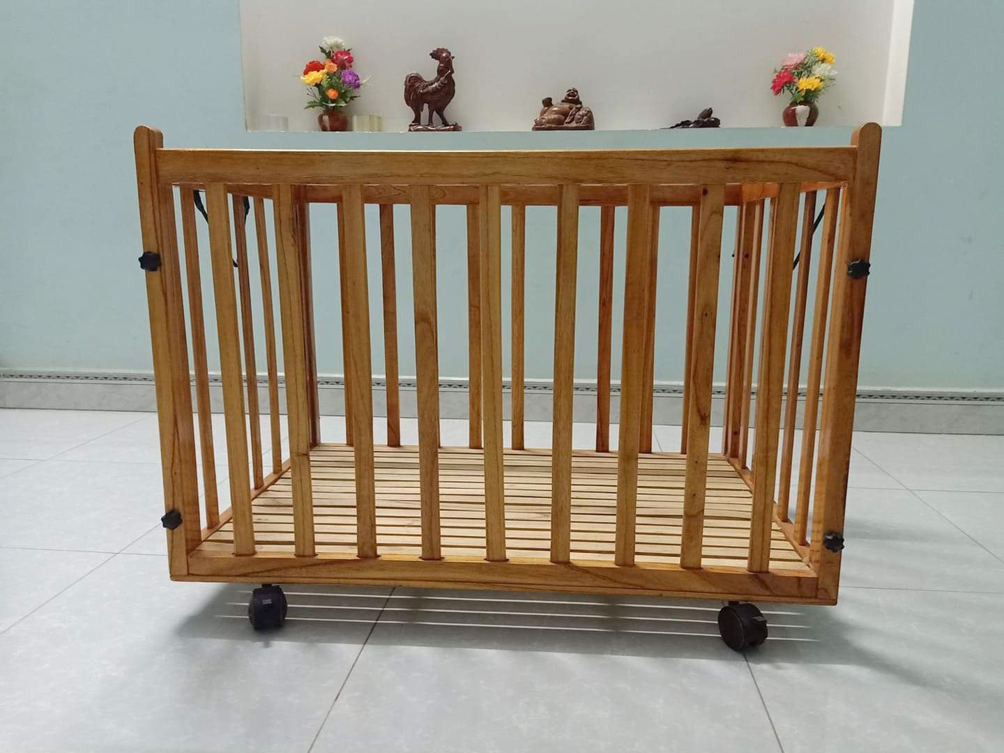 cũi gỗ cho bé yêu