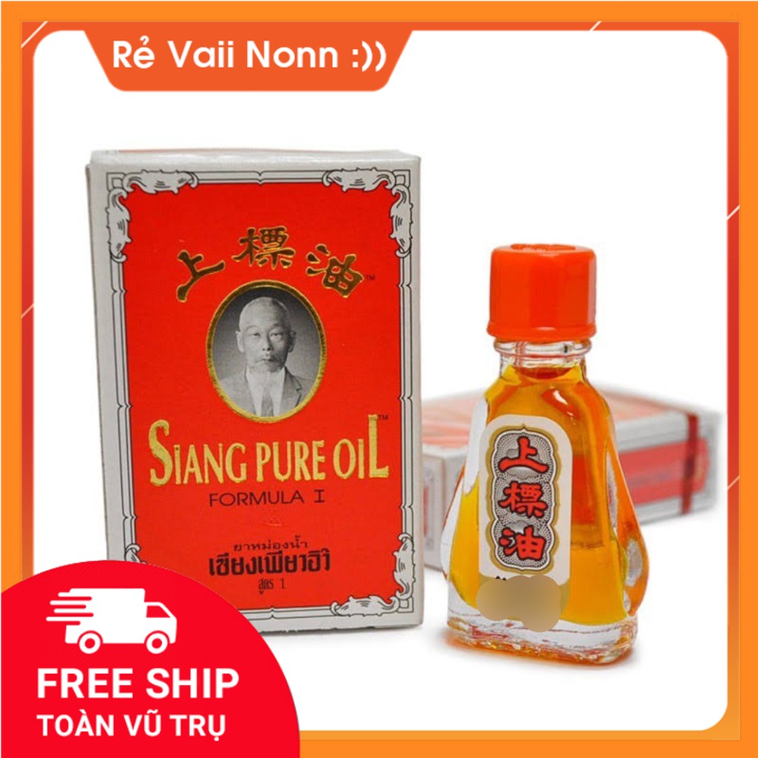 Dầu ông già siang pure 3cc vàng chính hãng thái lan