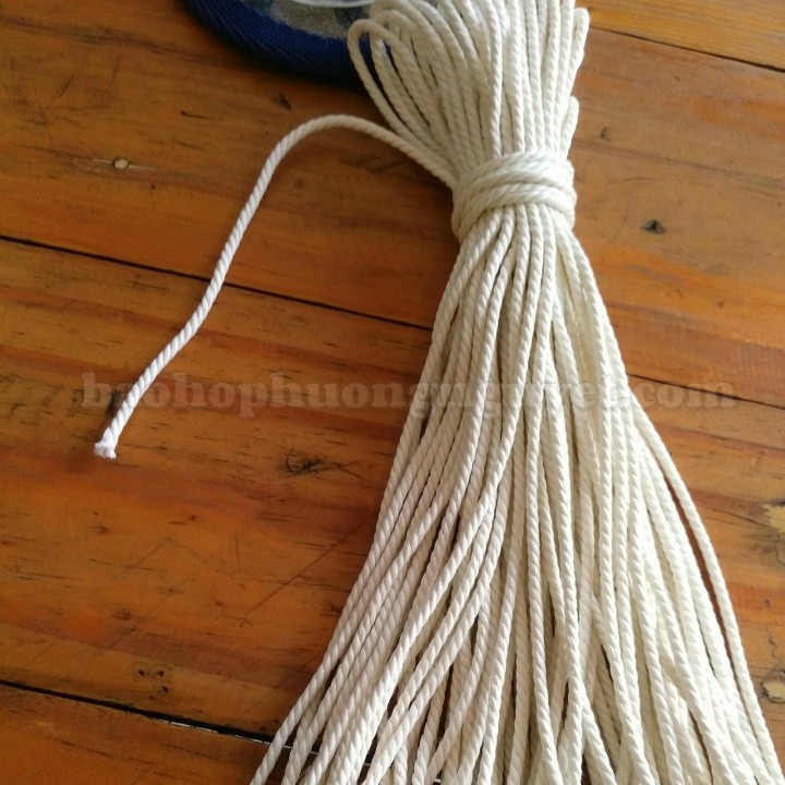 Combo 30kg dây macrame , dây handmade, dây trang trí (2mm,3mm,4mm...10mm)