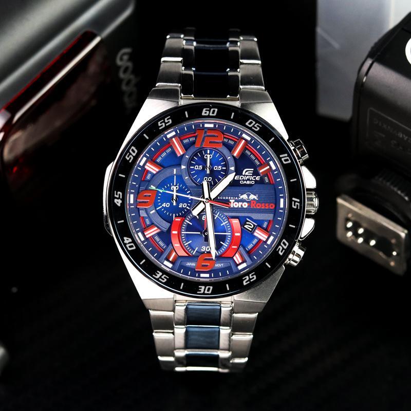 [HCM] watches male metal wire CA $ Io edifice EFR564TR-1av Đồng Hunan high grade-watch men