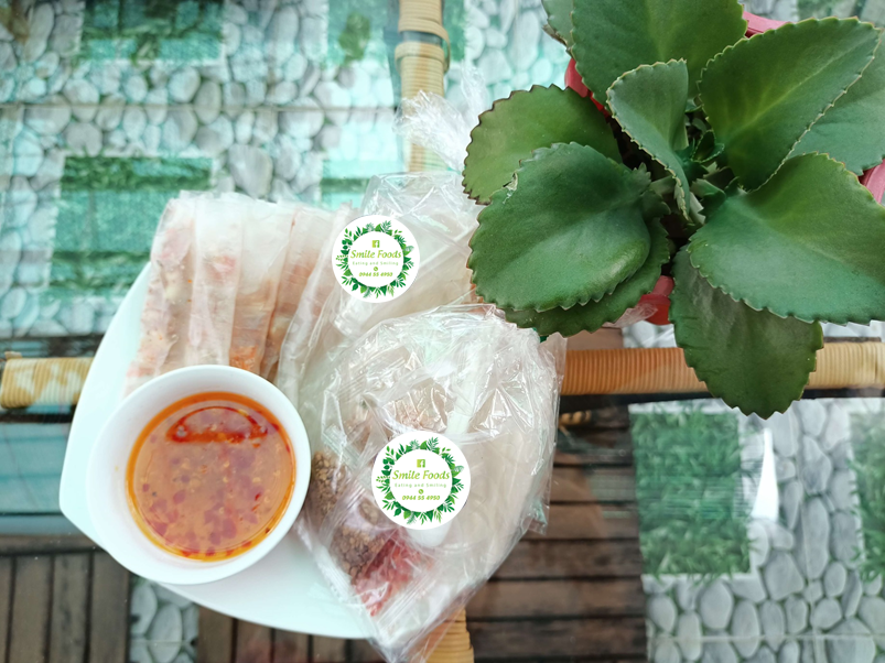 Bánh tráng 4 vị chấm Sốt tắc SIÊU THƠM CAY