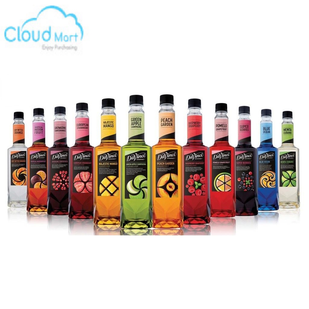 Syrup Davinci Vanilla 750ml - Nguyên liệu pha chế CloudMart