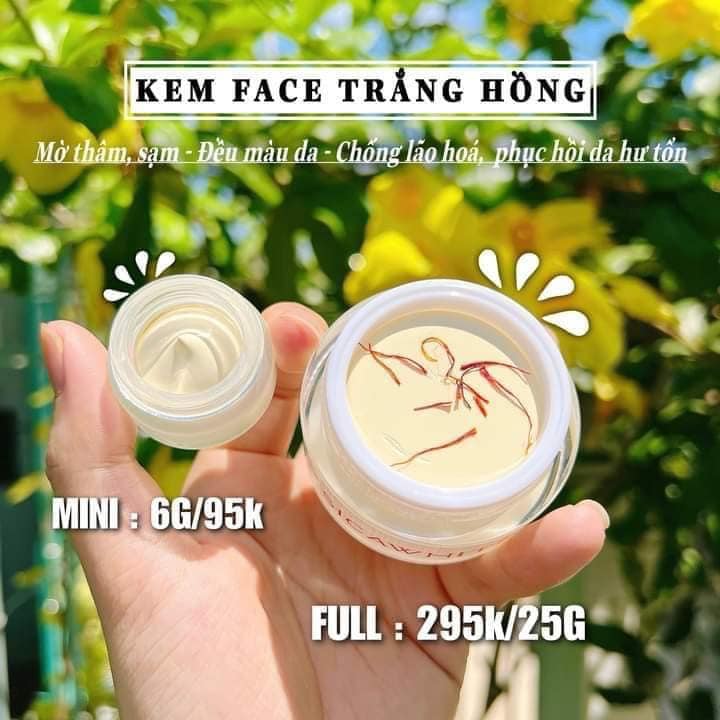 [HCM]FACE LỤA SICA   KEM D Ư Ỡ N G T R Ắ N G DA