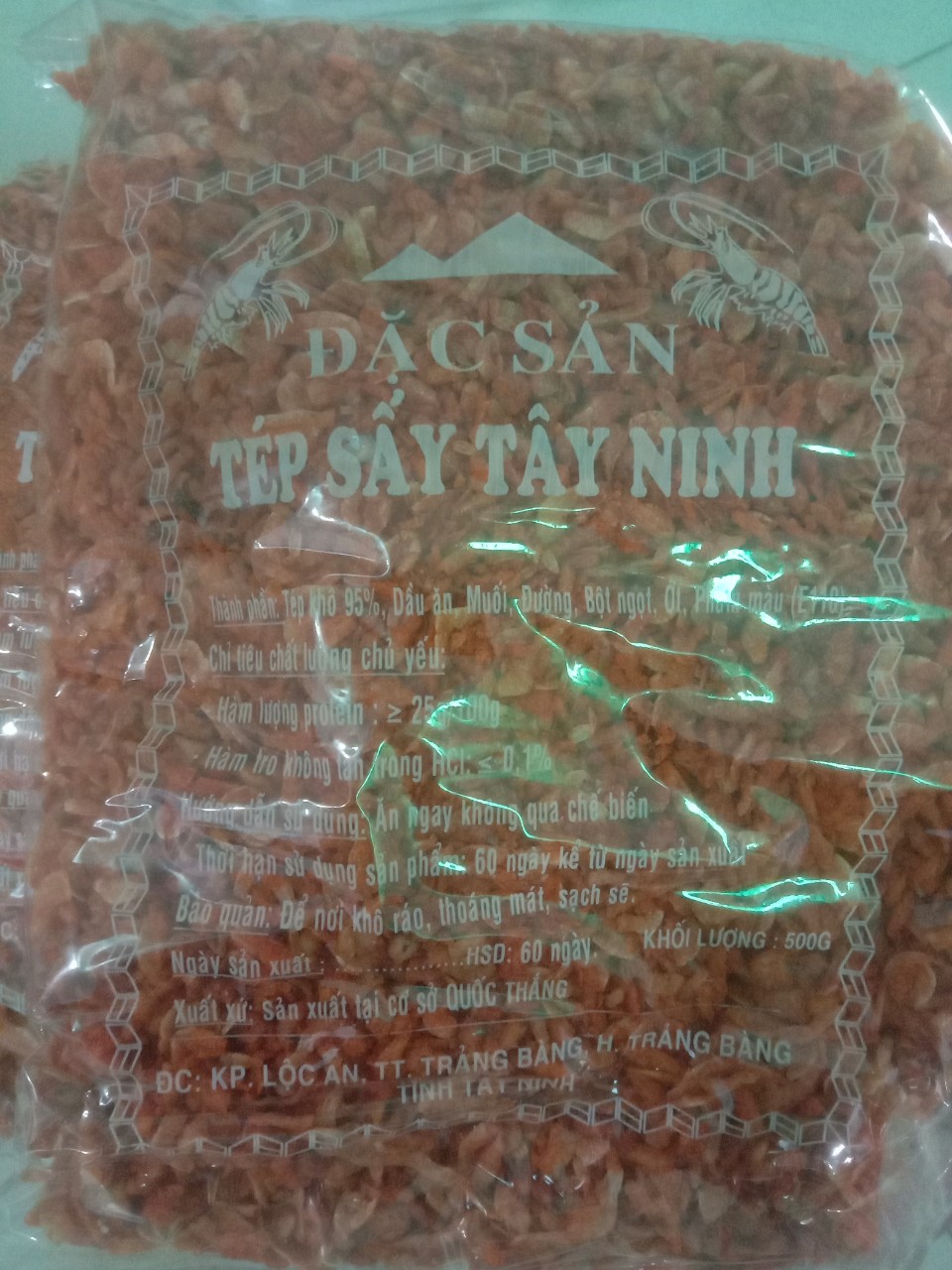 500 Gram Tép sấy khô (   Con tép lớn )