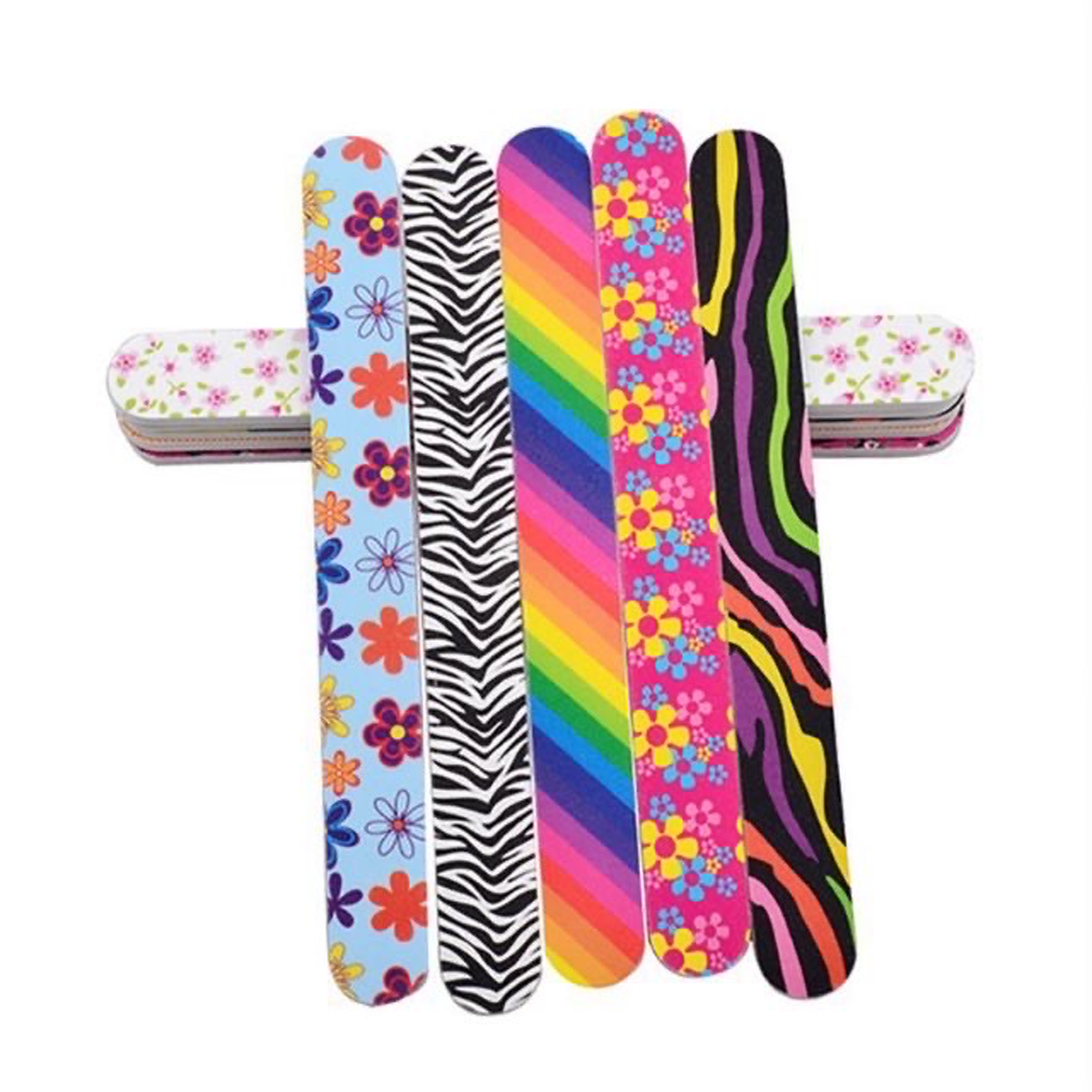 Dũa giấy bông dùng làm móng nail 1 sấp 10 cây