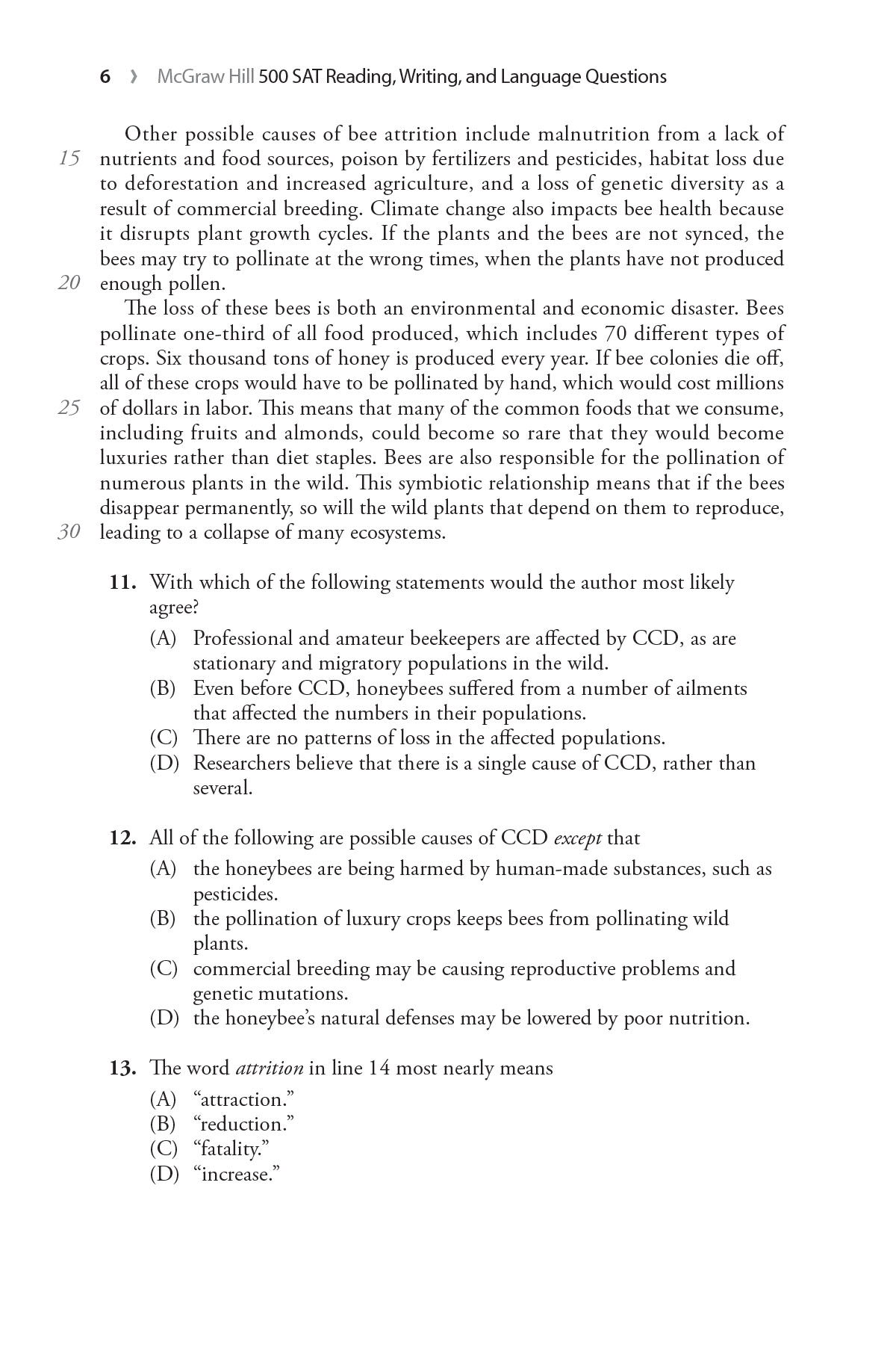 500 SAT Reading, Writing and Language Questions to Know