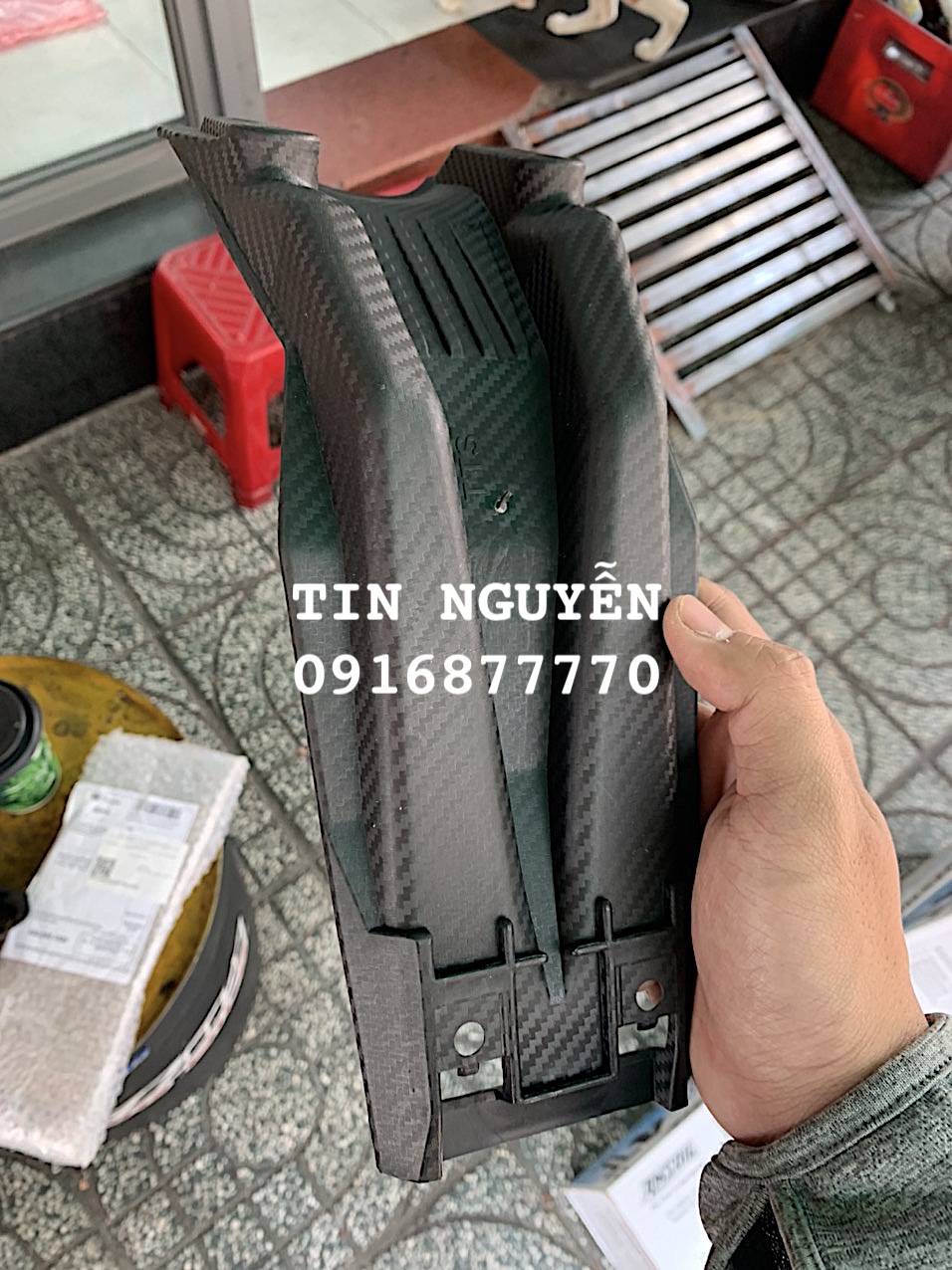 Dè chống gãy Satria/ Raider Fi