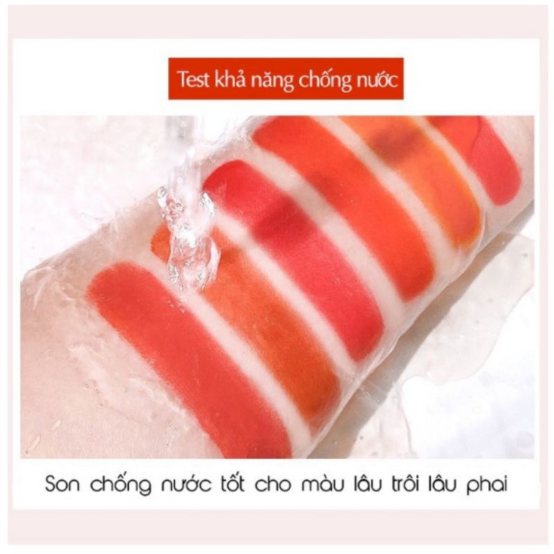 Son sáp lì đánh 6 màu nội địa trung