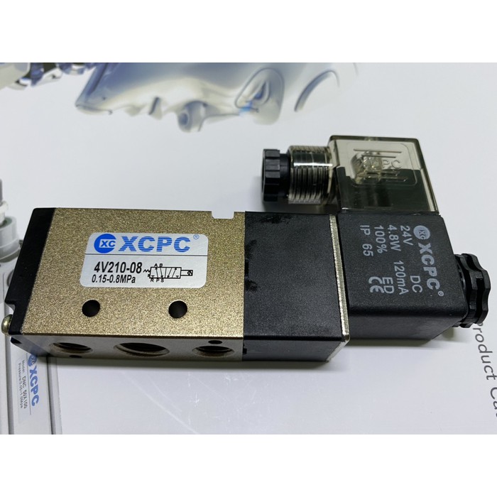 Van điện từ khí nén 4V210-08 XCPC