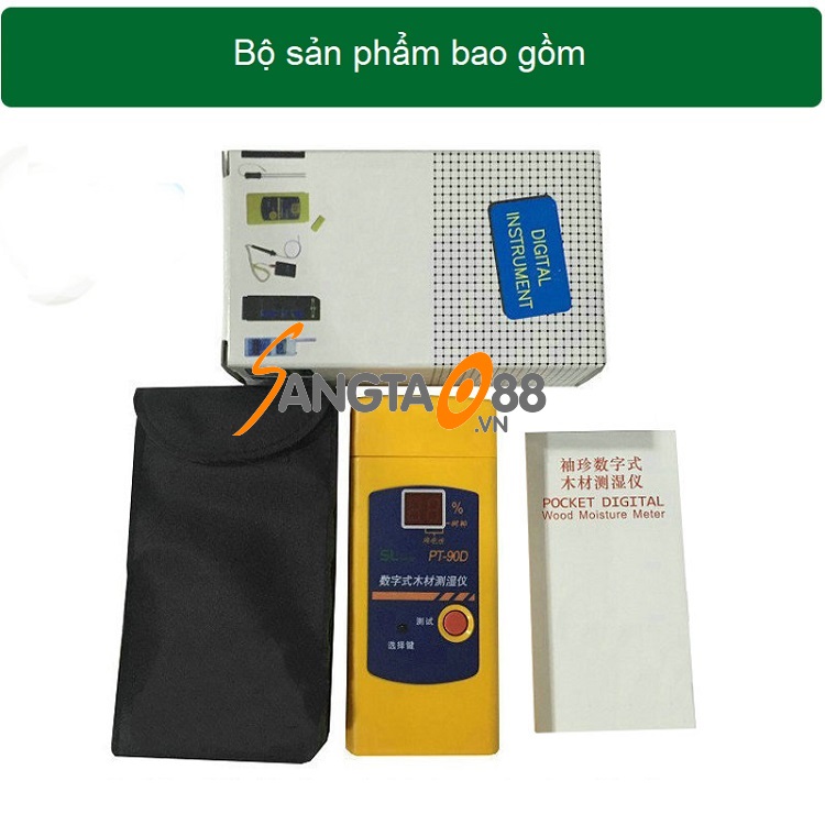 Wood Moisture Meter Pt-90D