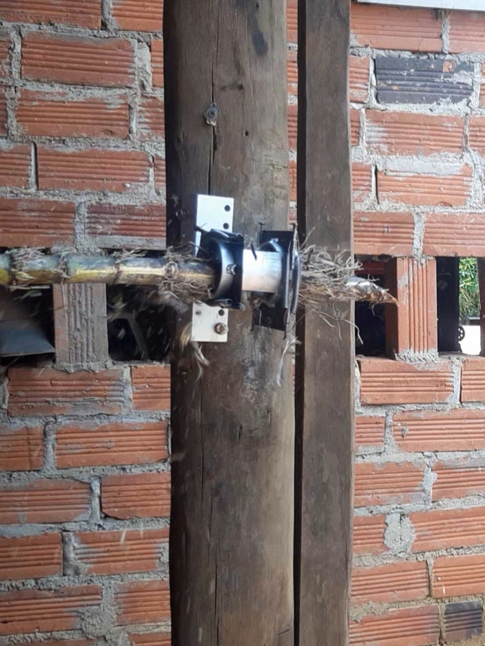 Dao cạo mía ống 4 lưỡi 60mm