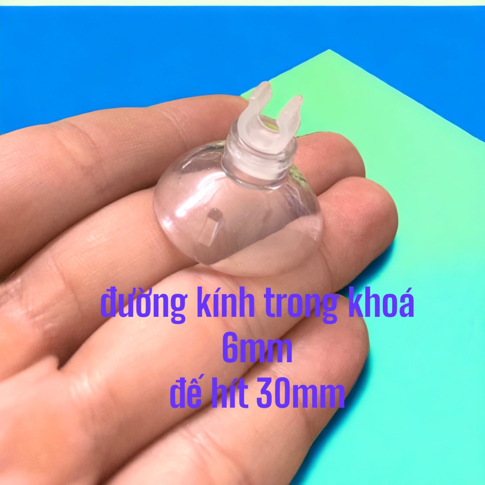Hít kẹp ống, núm hít kính giữ ống