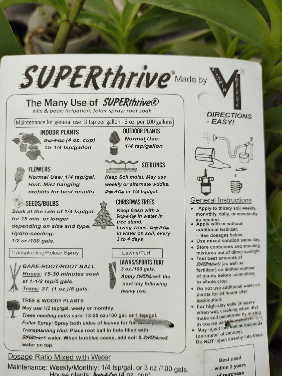 Phân bón Superthrive (Mỹ)