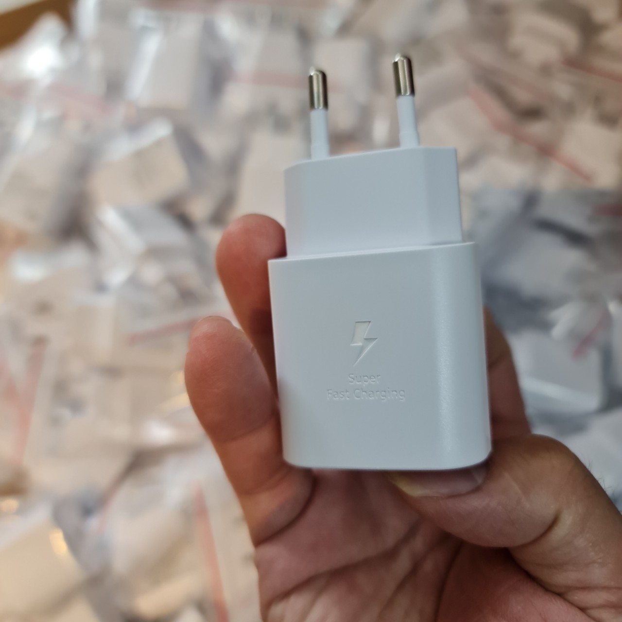 cóc sạc, củ sạc samsung 25W zin bóc máy BH 12 tháng