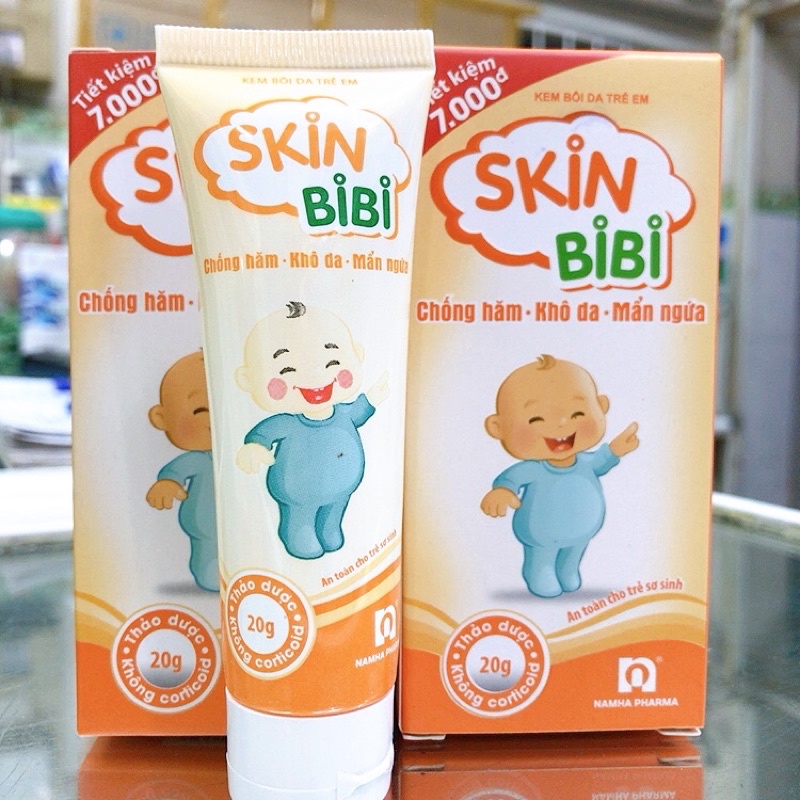 Skinbibi kem bôi da thảo dược
