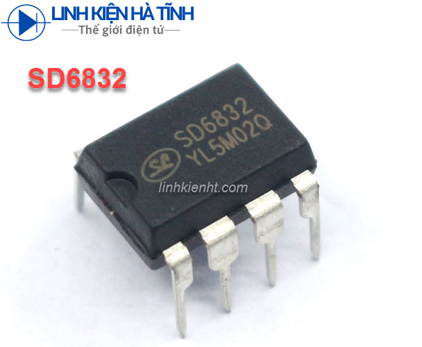 Ic nguồn sd6832 6832 dip-8 mới chính hãng