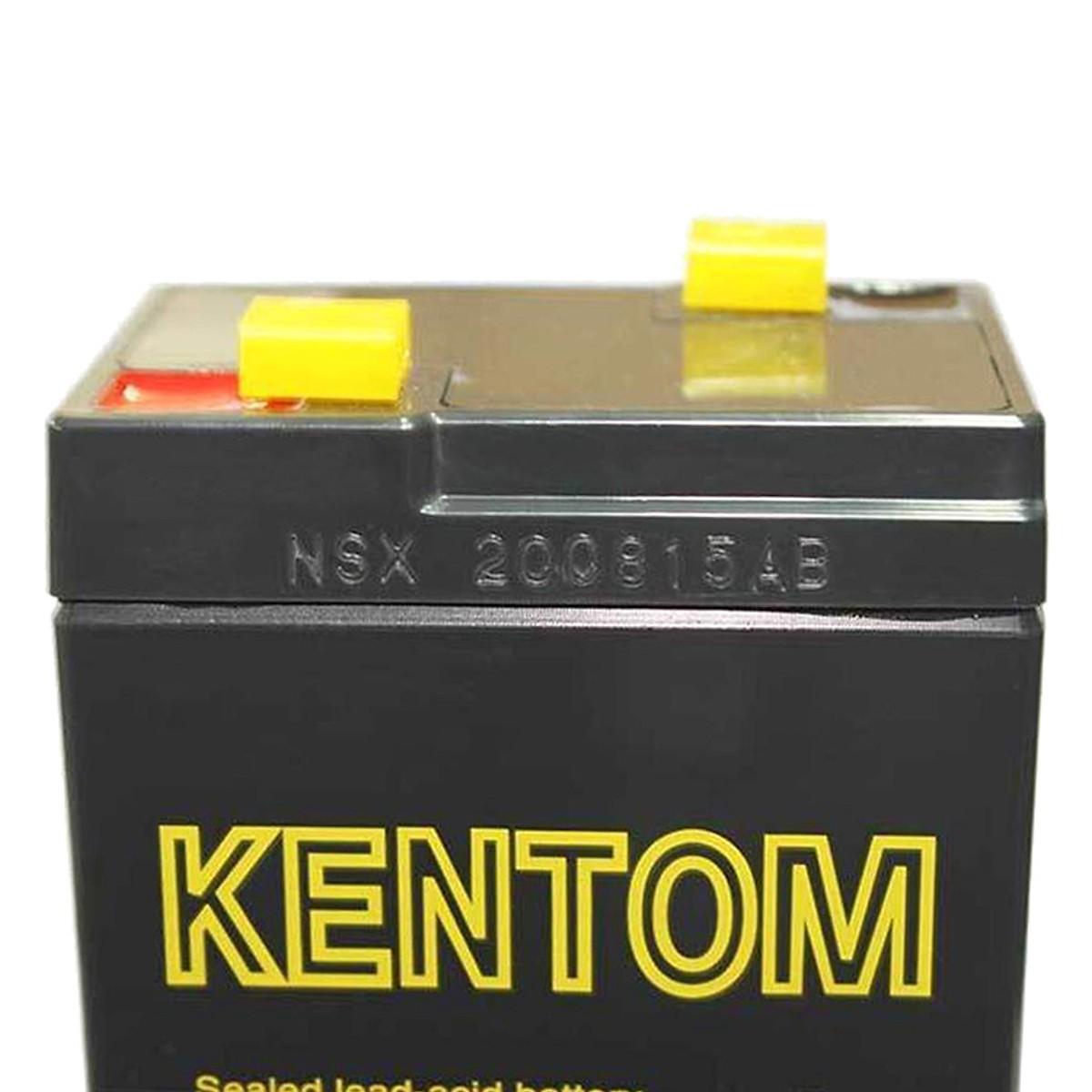 Bình ắc quy khô 6V5Ah Kentom (Đen)