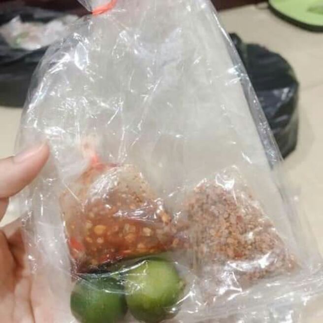 Bánh tráng sa tế 10 bịch /60k