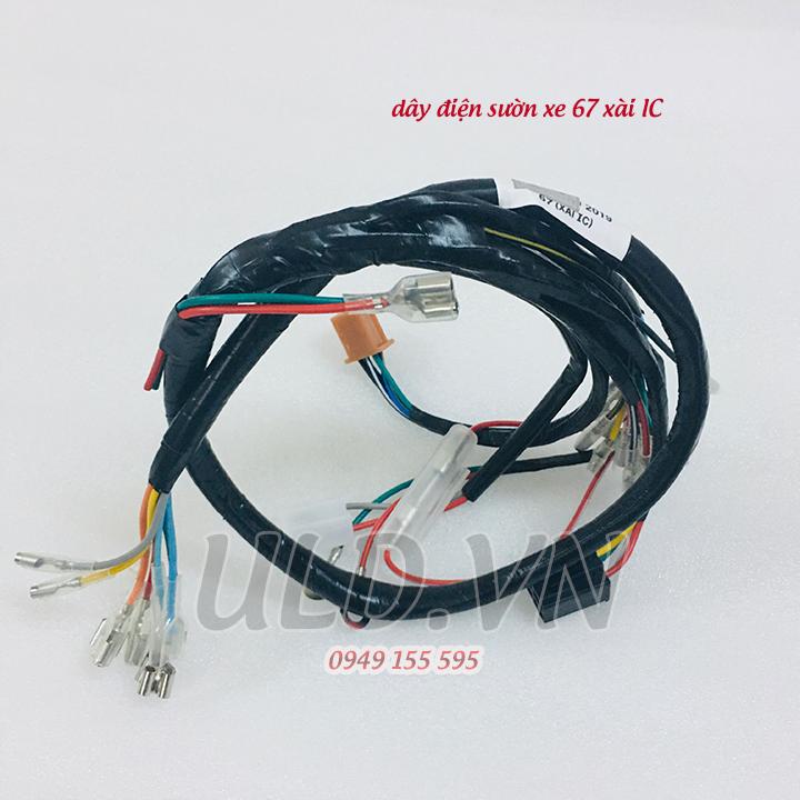 [HCM]dây điện sườn xe 67 xài IC