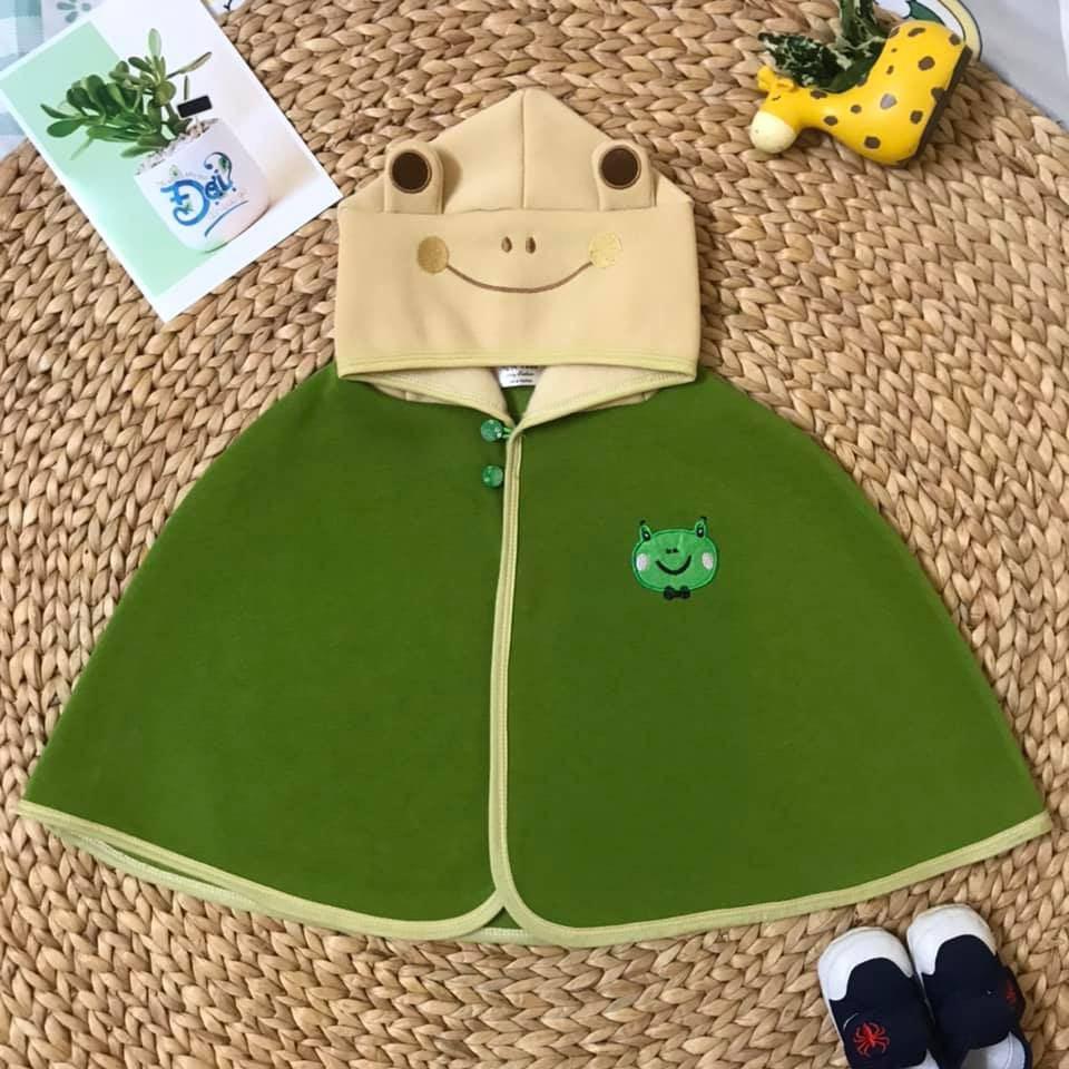 Áo choàng hình thú siêu đáng yêu, siêu tiện lợi cho các bé che nắng, chắn gió - Freesize 0-3 tuổi