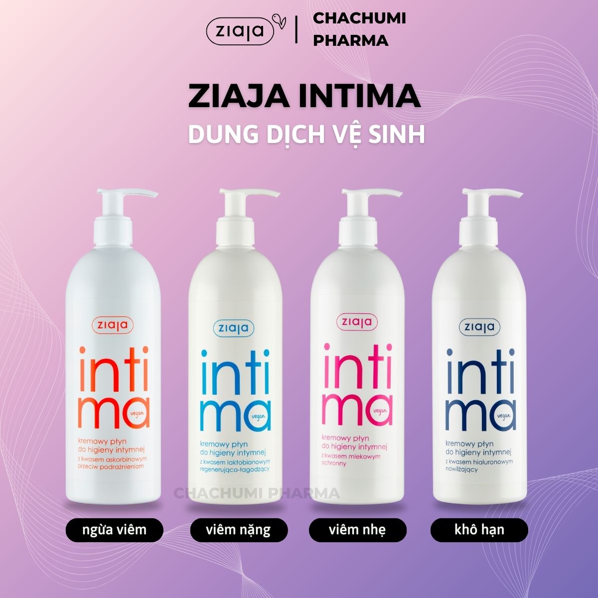 [TPHCM] Dung Dịch Vệ Sinh Intima Ziaja 200ml