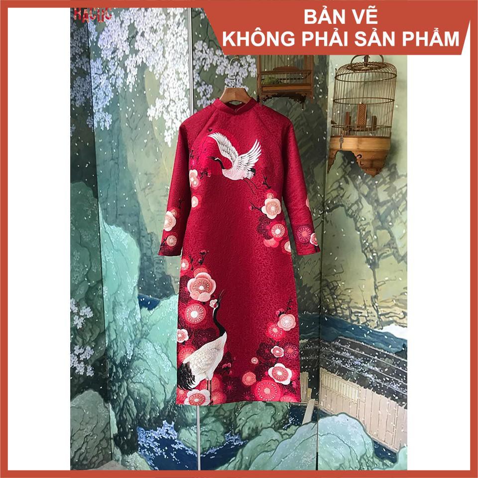 Rập áo dài AD24- giấy A0 (Bản vẽ) (BẢN VẼ)