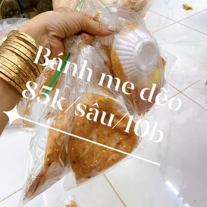 [HCM]10 bịch bánh tráng dẽo me bơ