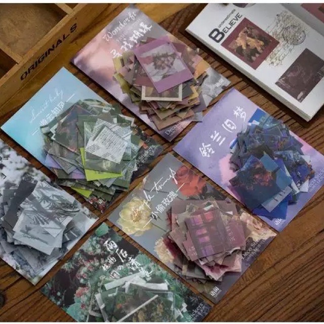 Set 100 Pcs Stickers Về Cuộc Sống (Có Tách Lẻ)